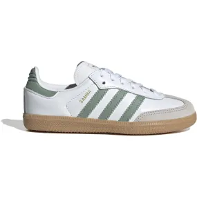 Zero drop City Style adidas Originals Ftwr White/Silver Green/Gum 3 Samba Og C Sneakers