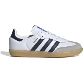 adidas Originals Ftwwht/Conavy/Gum3 Samba Og J Sneakers Curved Heel Counter