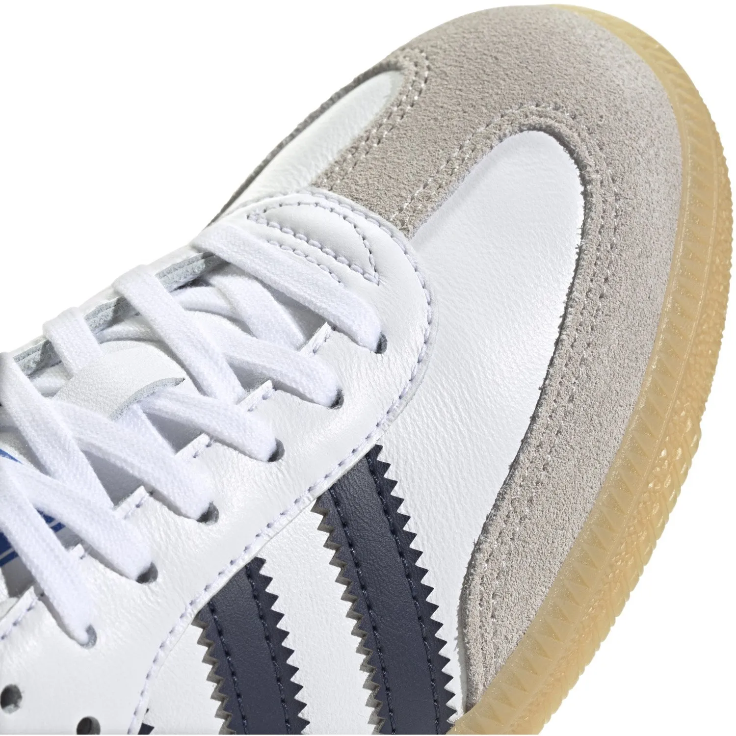 adidas Originals Ftwwht/Conavy/Gum3 Samba Og J Sneakers Step By Step Athletic Sneakers