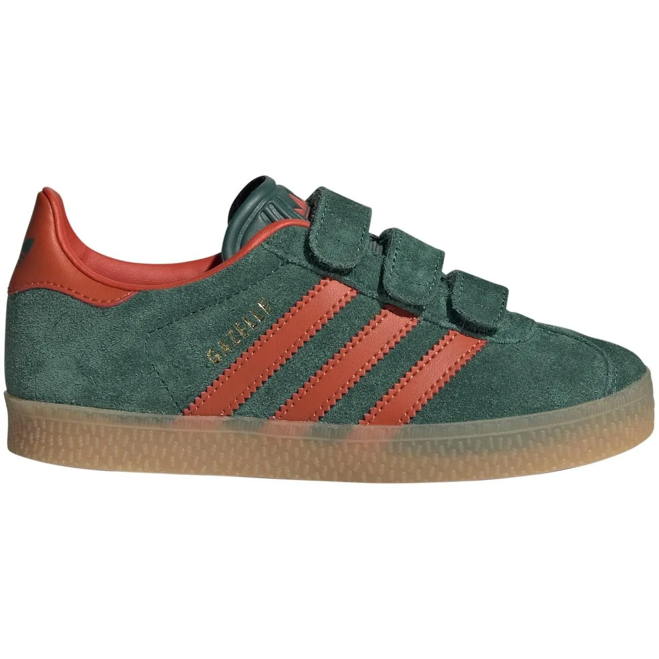 adidas Originals GAZELLE CF C Sneakers Collegiate Green / Preloved Red / Gum Bouncy Ride Feel