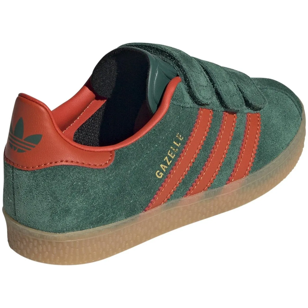 Running Routine Ergonomic Last adidas Originals GAZELLE CF C Sneakers Collegiate Green / Preloved Red / Gum