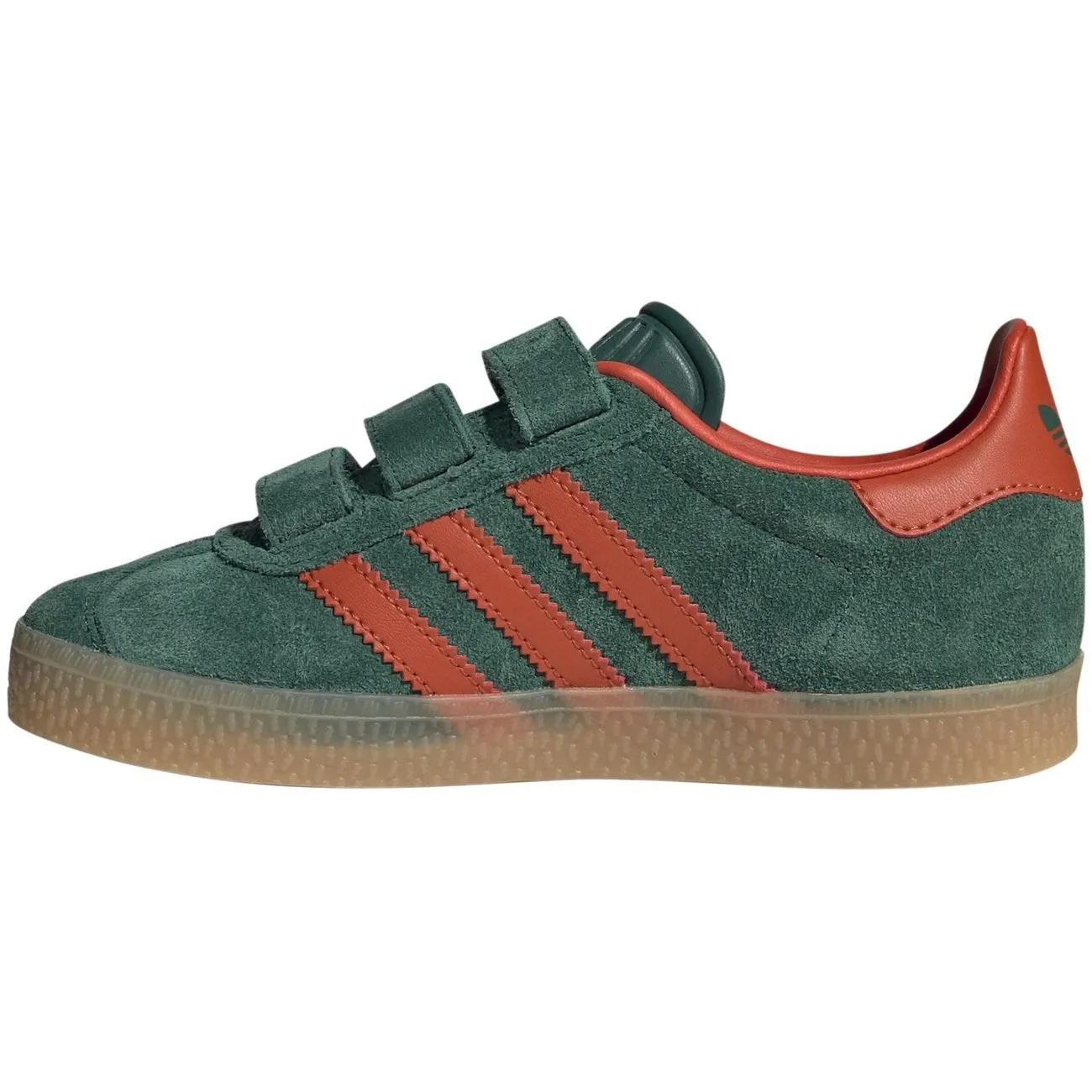 Microfiber Lining adidas Originals GAZELLE CF C Sneakers Collegiate Green / Preloved Red / Gum