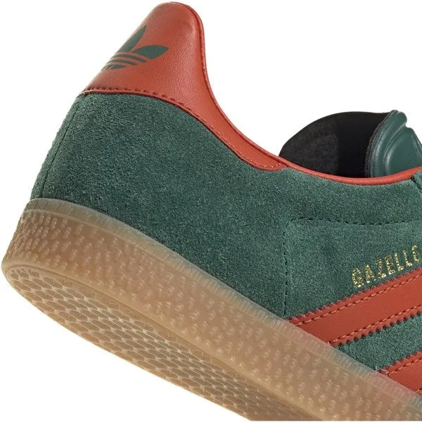 Non Slip Heel adidas Originals GAZELLE J Sneakers Collegiate Green / Preloved Red / Gum