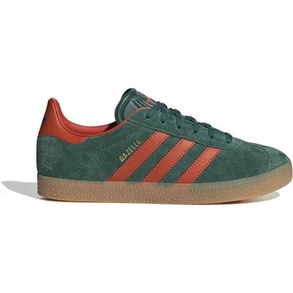 Dynamic Traction Everyday Sneakers adidas Originals GAZELLE J Sneakers Collegiate Green / Preloved Red / Gum
