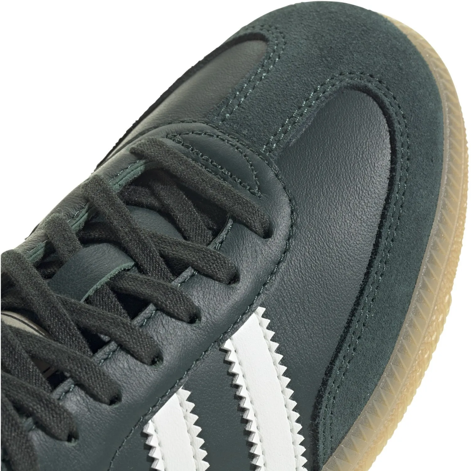 adidas Originals Mineral Green/Off White/Putty Grey Samba Og J Sneakers Tennis Secure Lace System