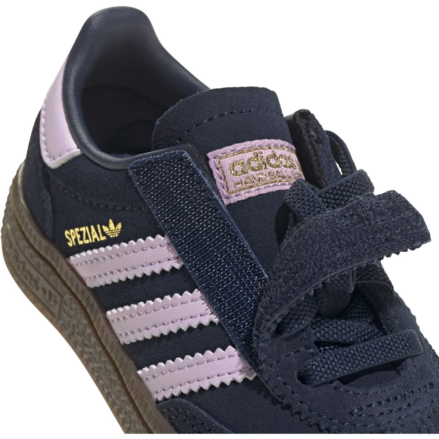 adidas Originals Night Indigo/Orchid Fusion/Gum5 Handball Spezial Cf El I Sneakers Flexibility Support Trend-setting sole