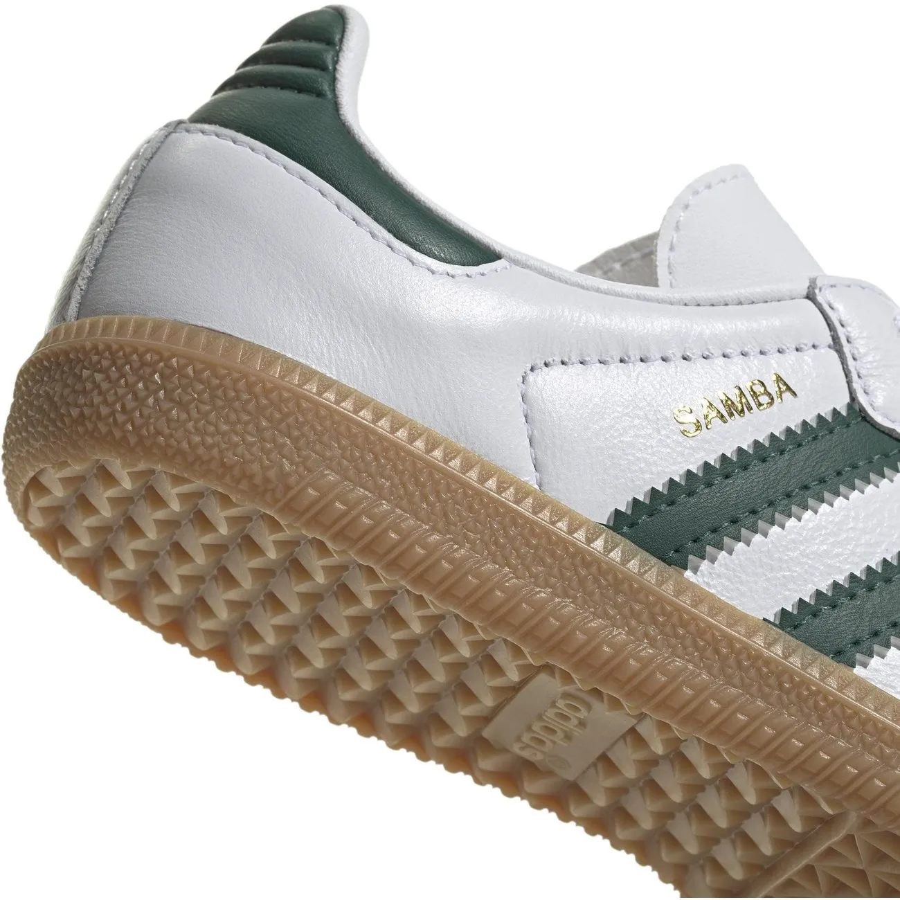 adidas Originals SAMBA OG C Sneakers Cloud White / Collegiate Green / Gum Arch Support Technology