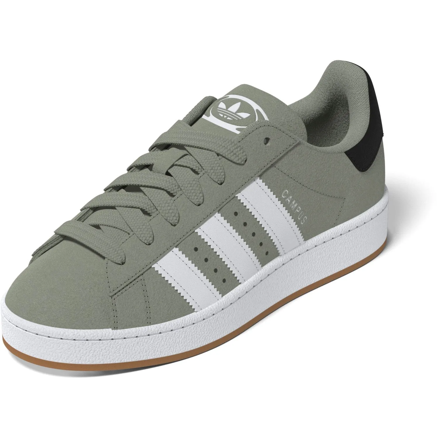 adidas Originals Silver Green/Ftwr White/Gum 2 Campus 00S J Sneakers Shock dispersion