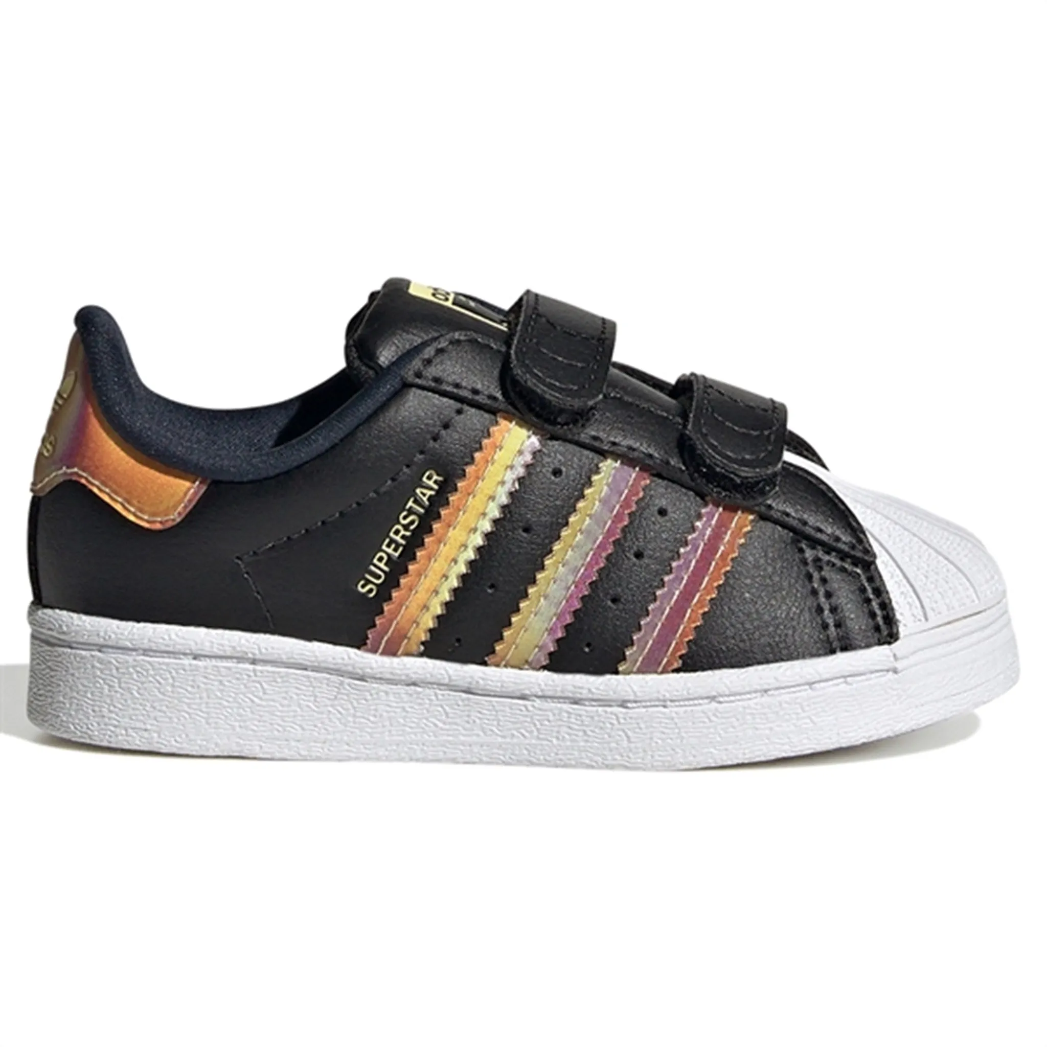 Smart Design PU midsole adidas Originals Superstar Sneakers Core Black / Purrus