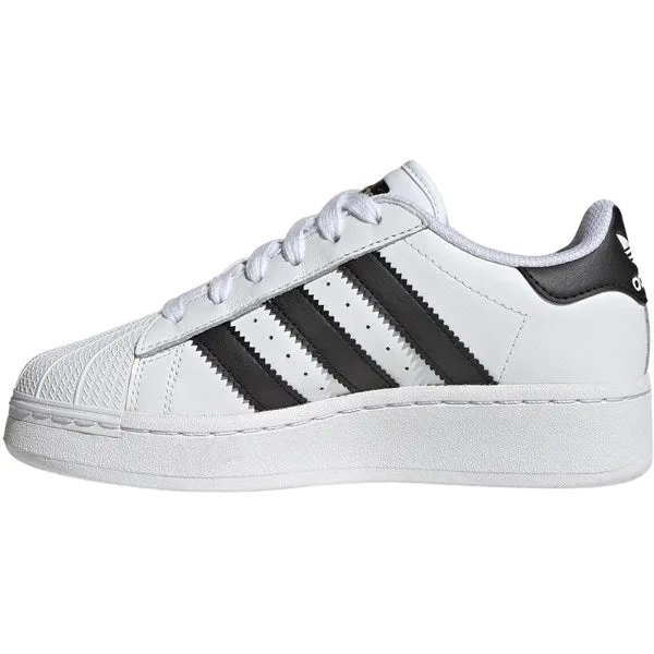 Shock Dissipating Midsole adidas Originals SUPERSTAR XLG J Sneakers Cloud White / Core Black / Gold Metallic