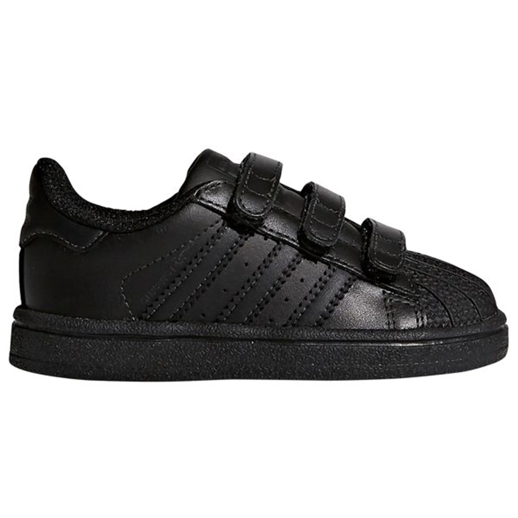 adidas Superstar Sneakers Black NonSlip Unibody Construction