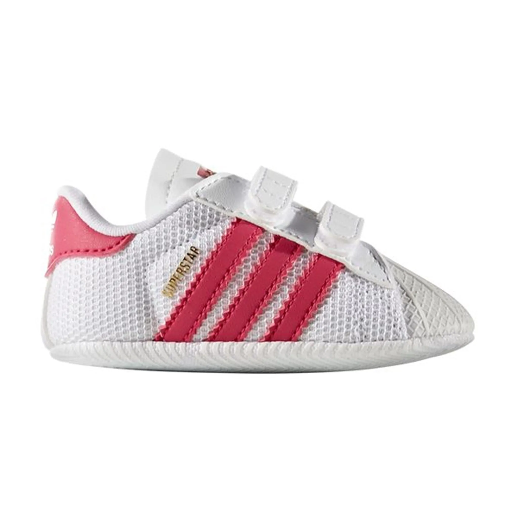 Long Lasting Support adidas Superstar Sneakers White/Pink S79917