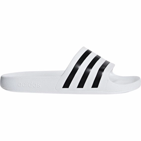 Perfect for Travel Effortless Beach Wear adidas Adilette Aqua Sliders - White