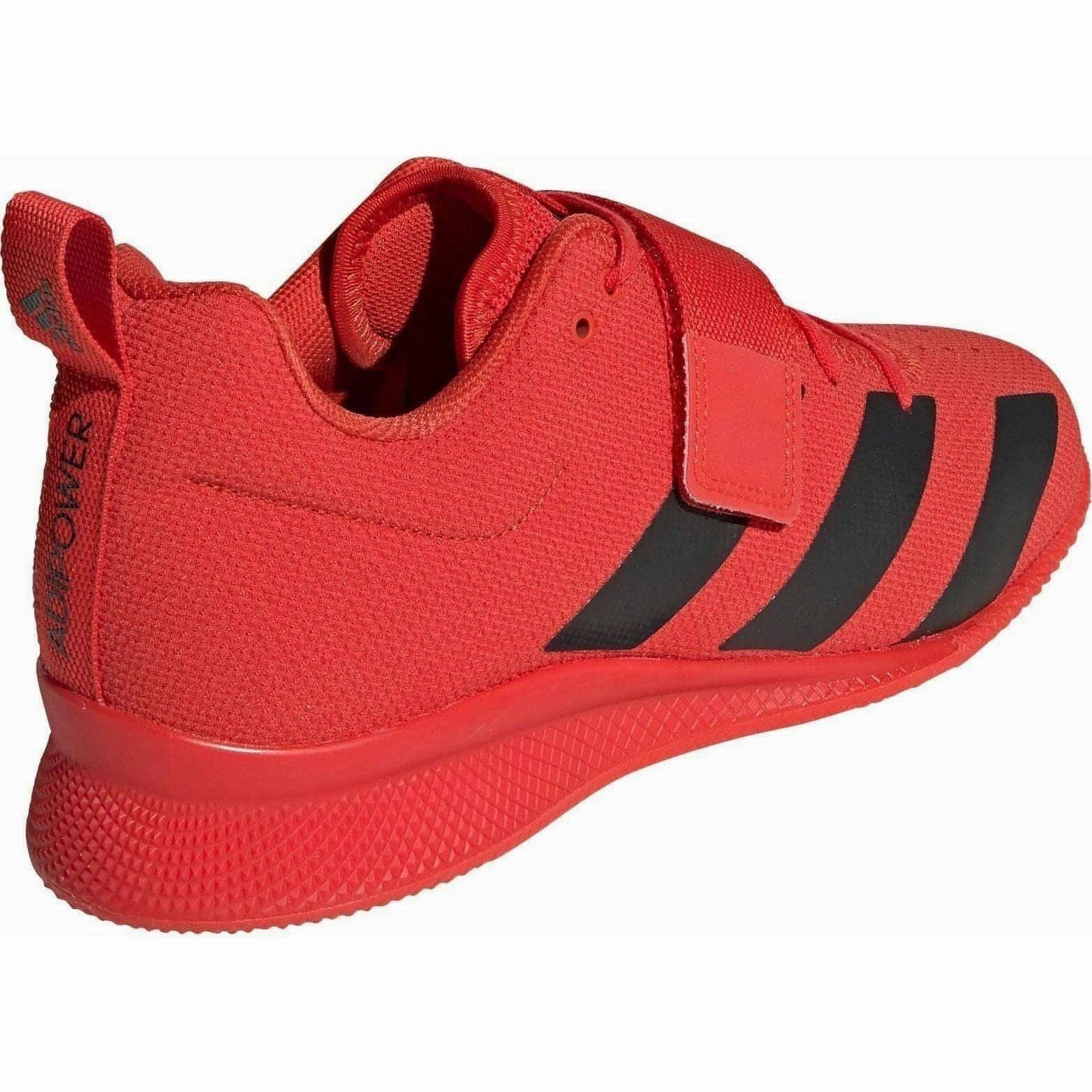 adidas Adipower 2 Weightlifting Shoes - Red No Pressure Dual Density Midsole