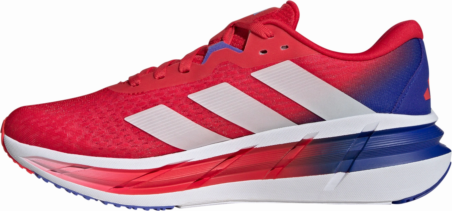 adidas Adistar 3.0 Mens Running Shoes - Red Comfort Tongue