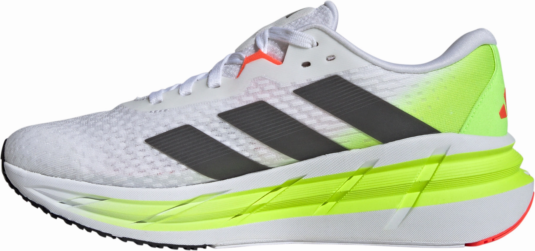 Cold Weather adidas Adistar 3.0 Mens Running Shoes - White
