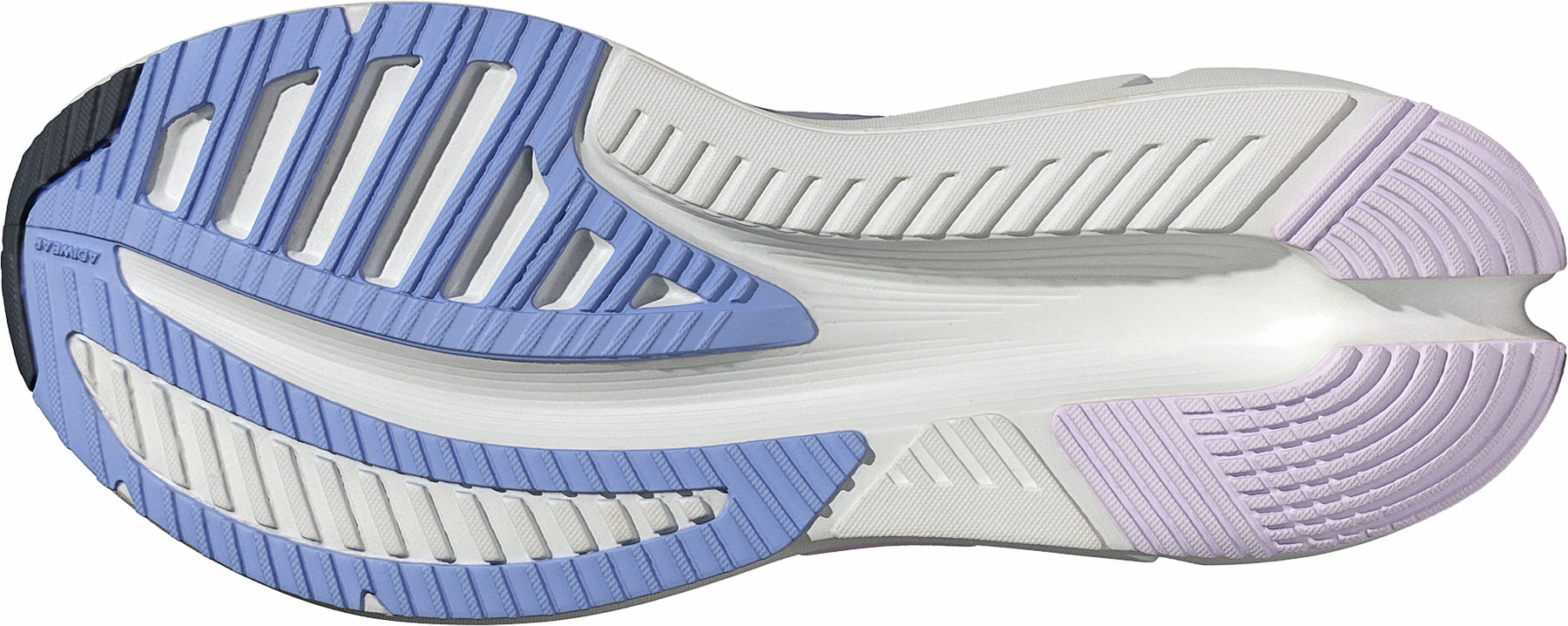 adidas Adistar 3.0 Womens Running Shoes - Blue running in a city park shoes Flexible Design