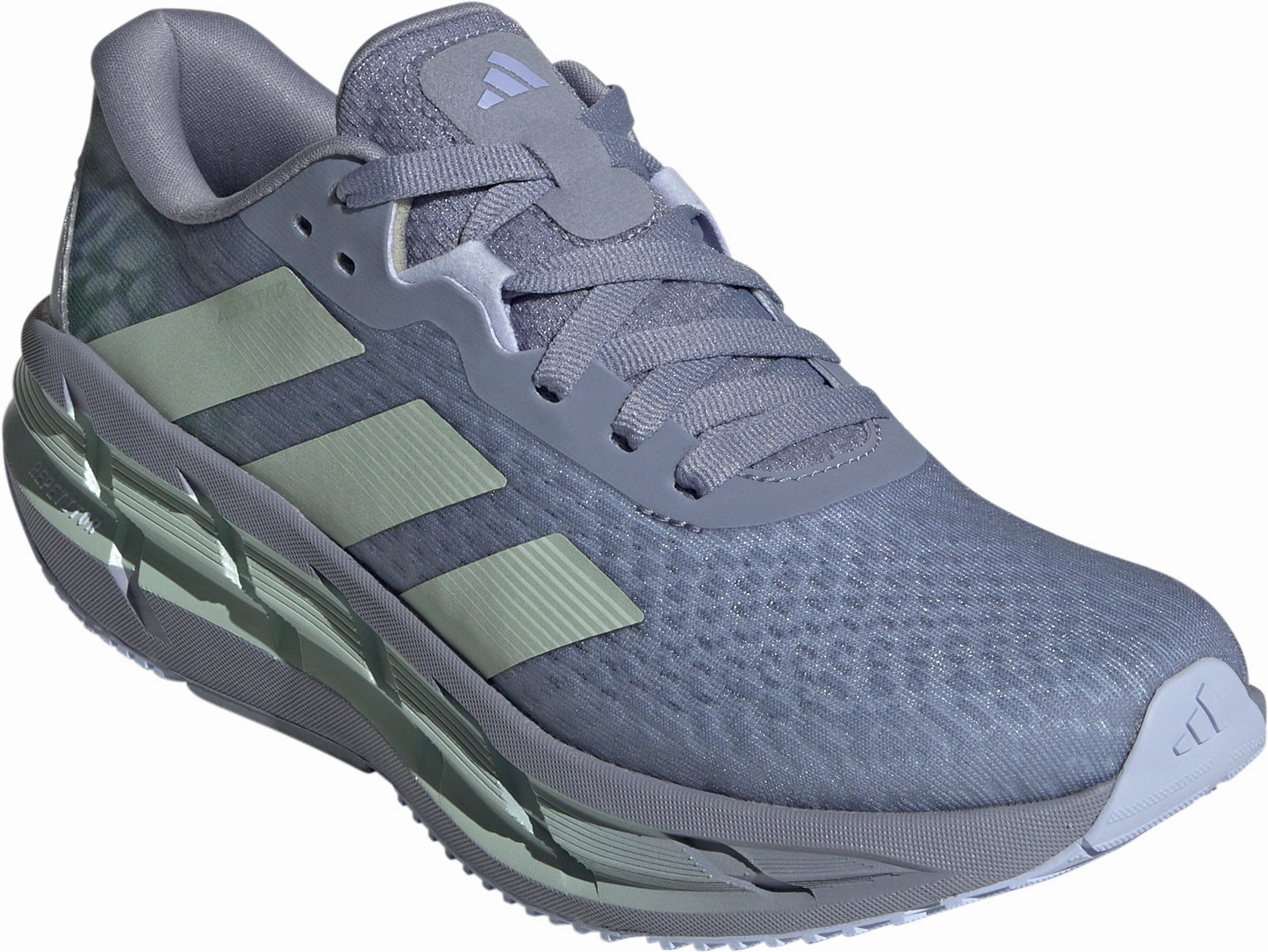 running in a temperate area anti - odor running shoes adidas Adistar 3.0 Womens Running Shoes - Purple