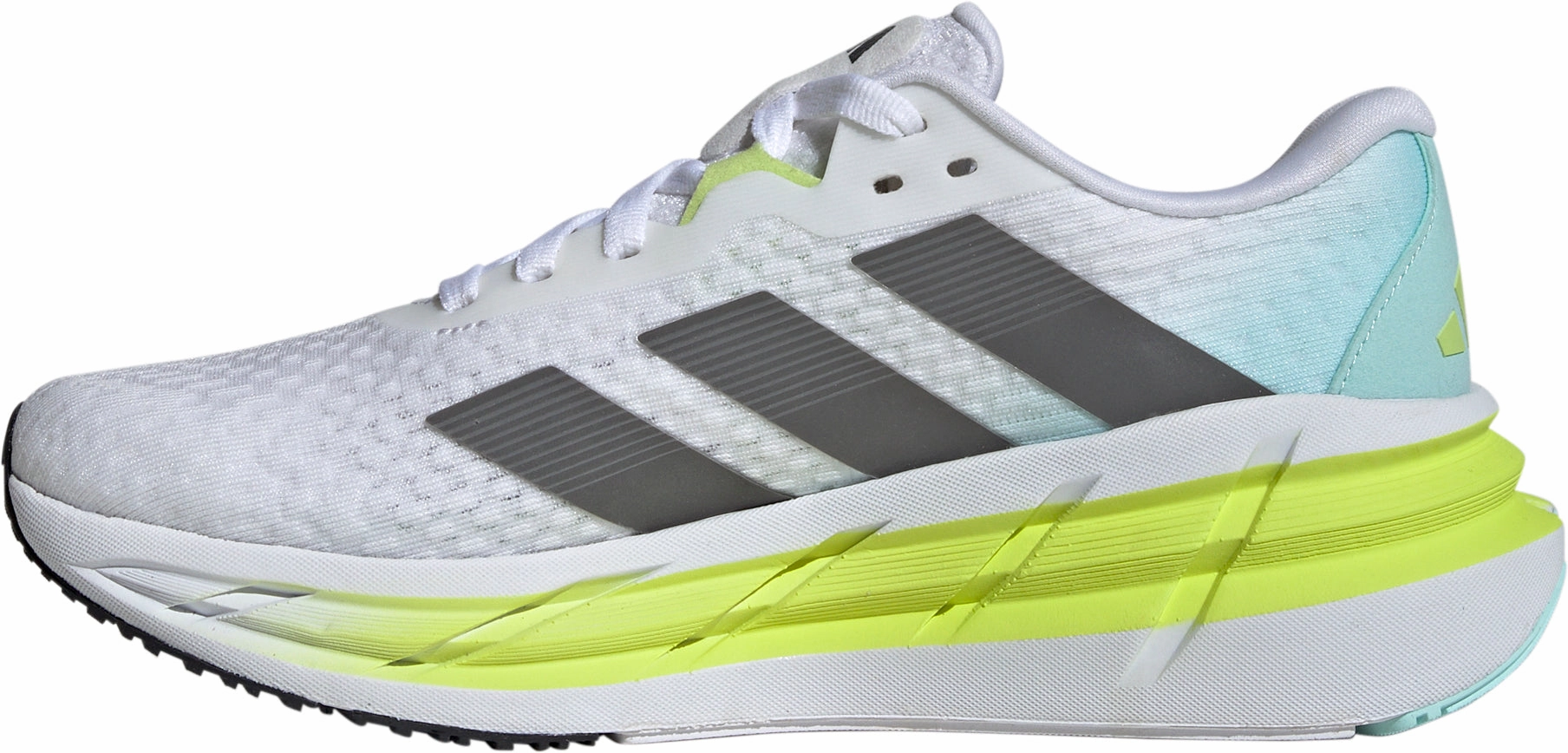 Responsive Bounce Tech Advanced Motion Control adidas Adistar 3.0 Womens Running Shoes - White
