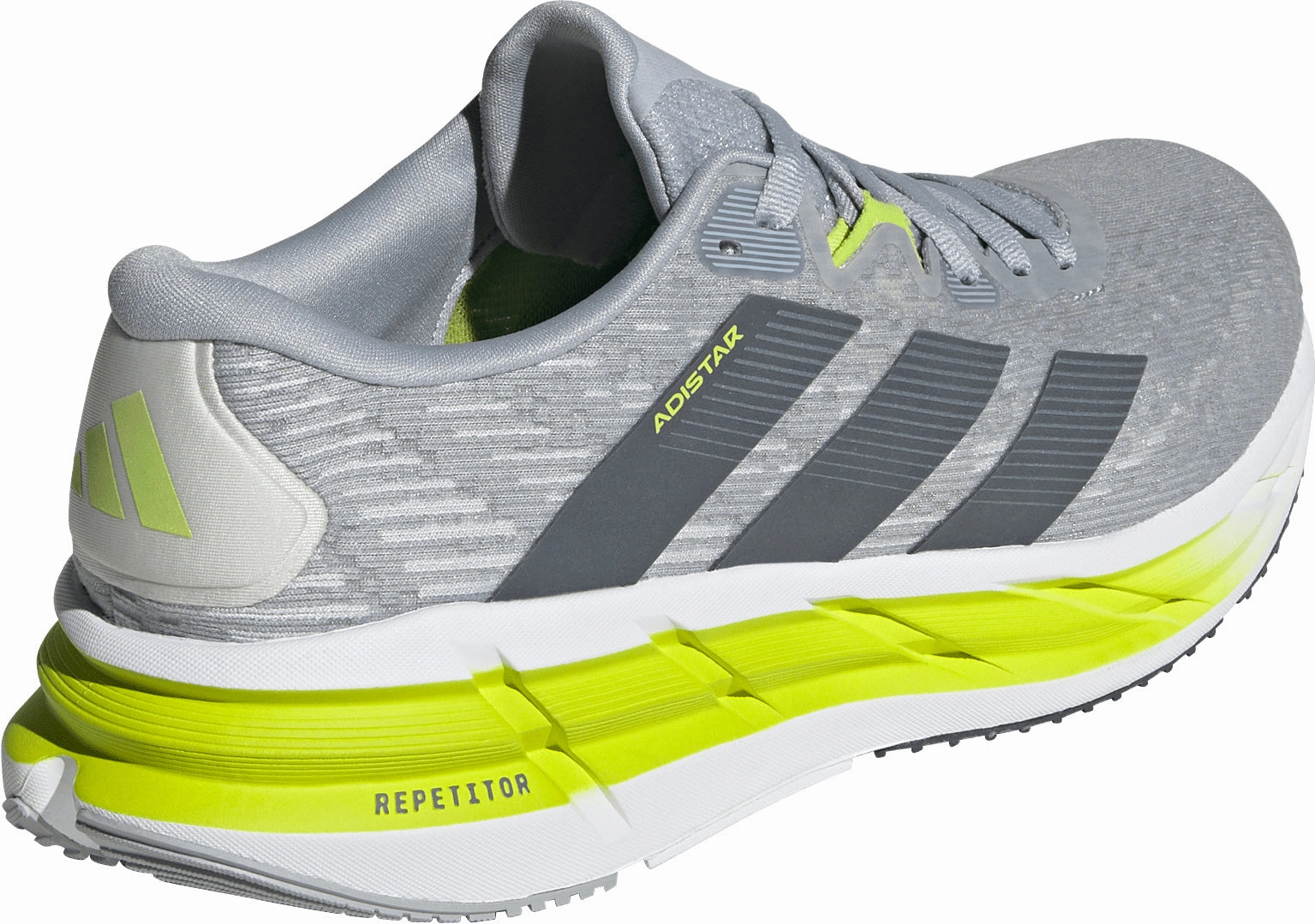 textured - finish shoes adidas Adistar 4.0 Mens Running Shoes - Grey