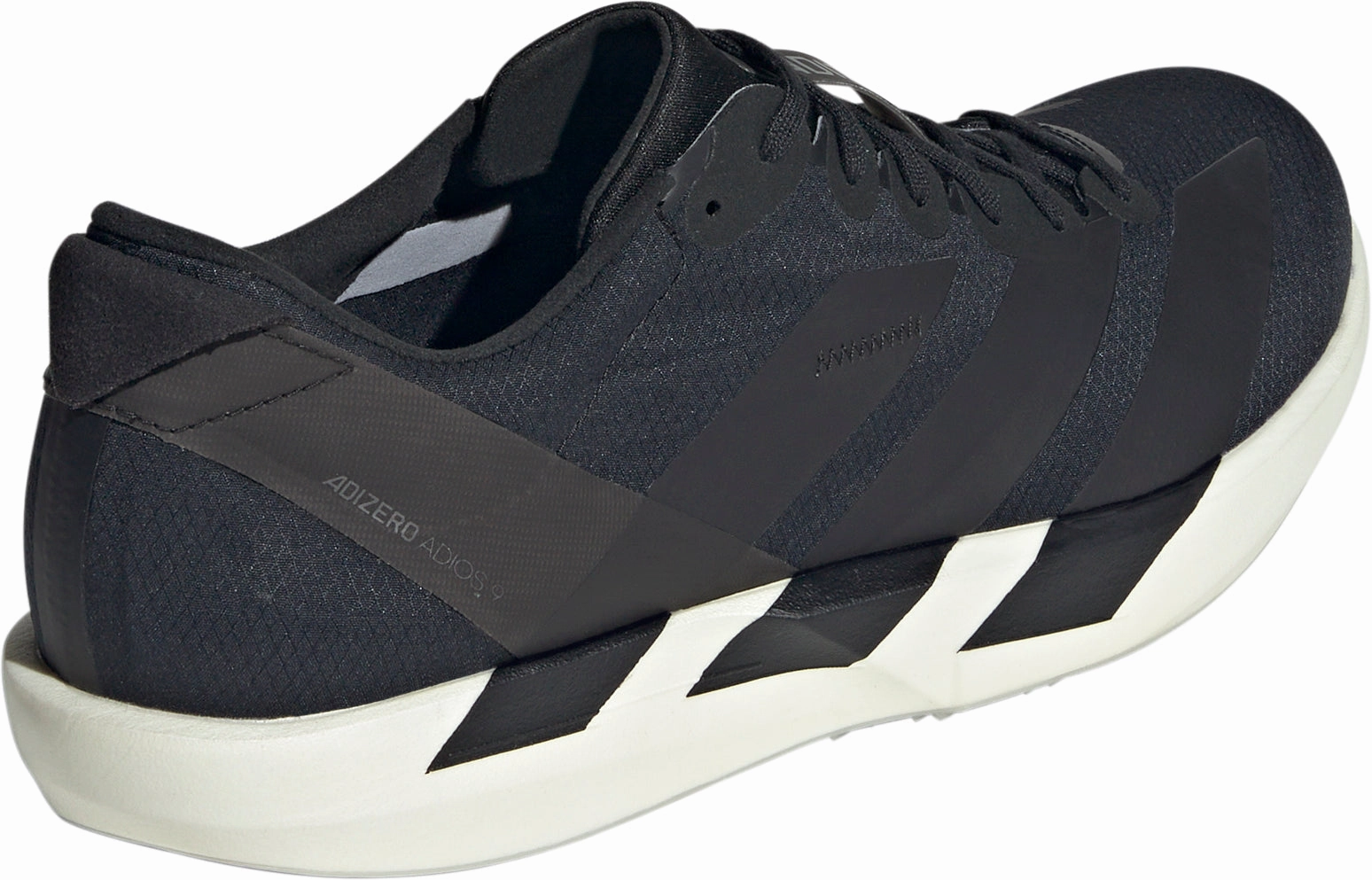 adidas Adizero Adios 9 Mens Running Shoes - Black Aero Dynamic Venting