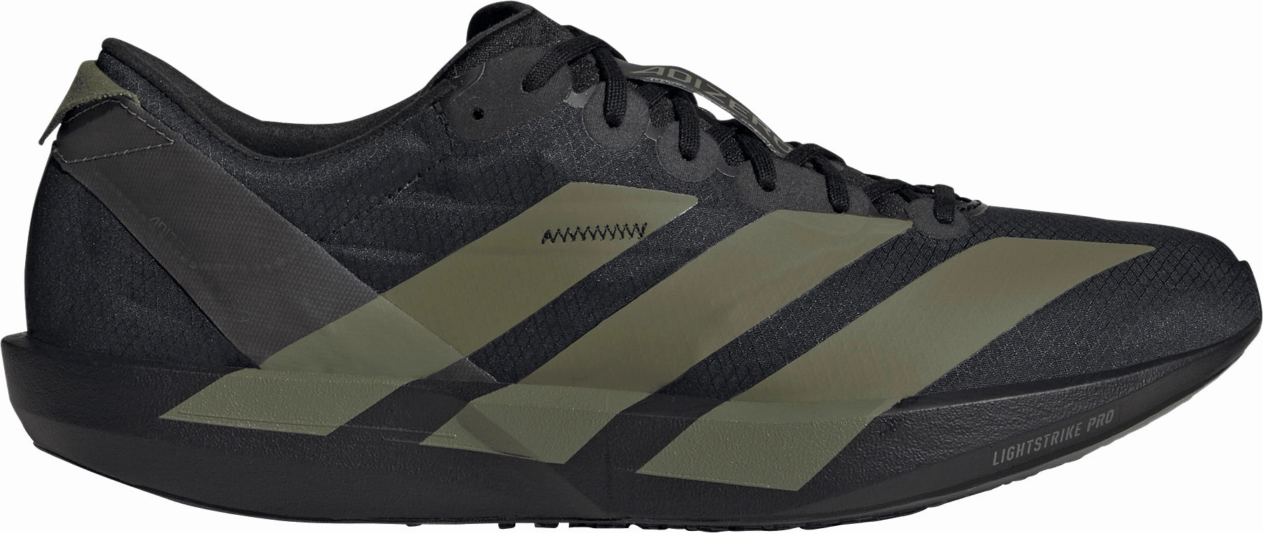 abrasion - resistant shoes adidas Adizero Adios 9 Mens Running Shoes - Black