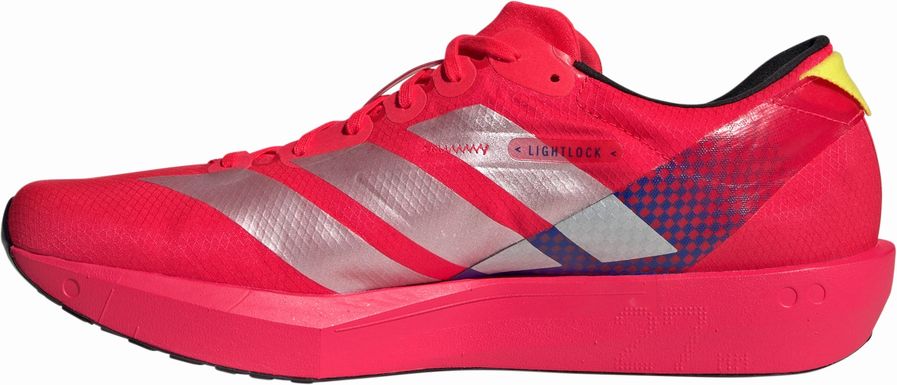 Torsion Resistant Shank triangular - design shoes adidas Adizero Adios 9 Mens Running Shoes - Red