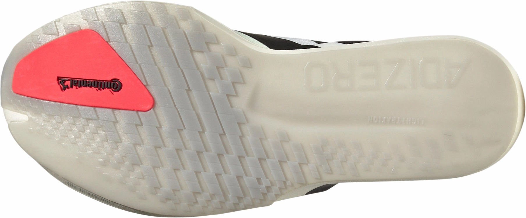 synthetic - leather - upper shoes Quiet adidas Adizero Adios 9 Womens Running Shoes - White