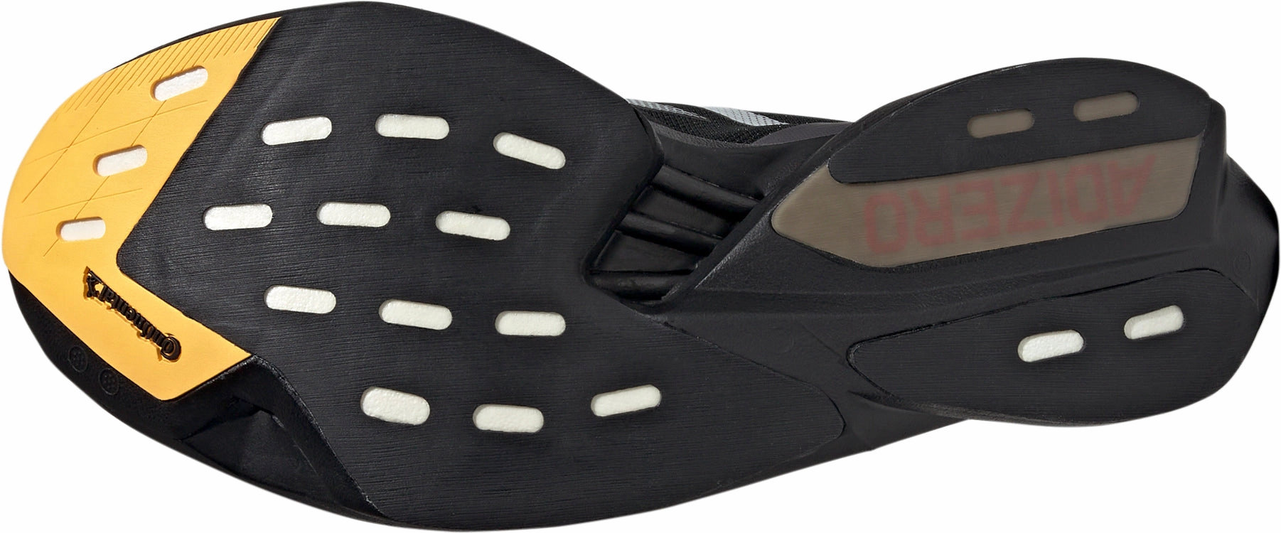 brooch - decorated running shoes Ventilation Channel Tech adidas Adizero Adios Pro 3 Running Shoes - Black