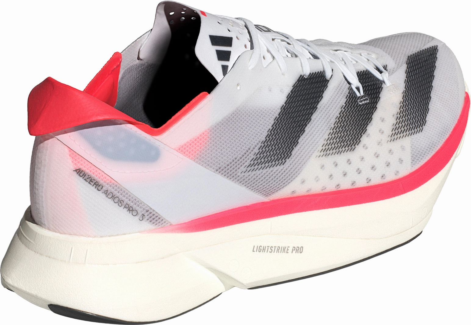 adidas Adizero Adios Pro 3 Running Shoes - White Multi Density Layering
