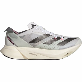 adidas Adizero Adios Pro 3 Running Shoes - White Modular Replaceable Parts