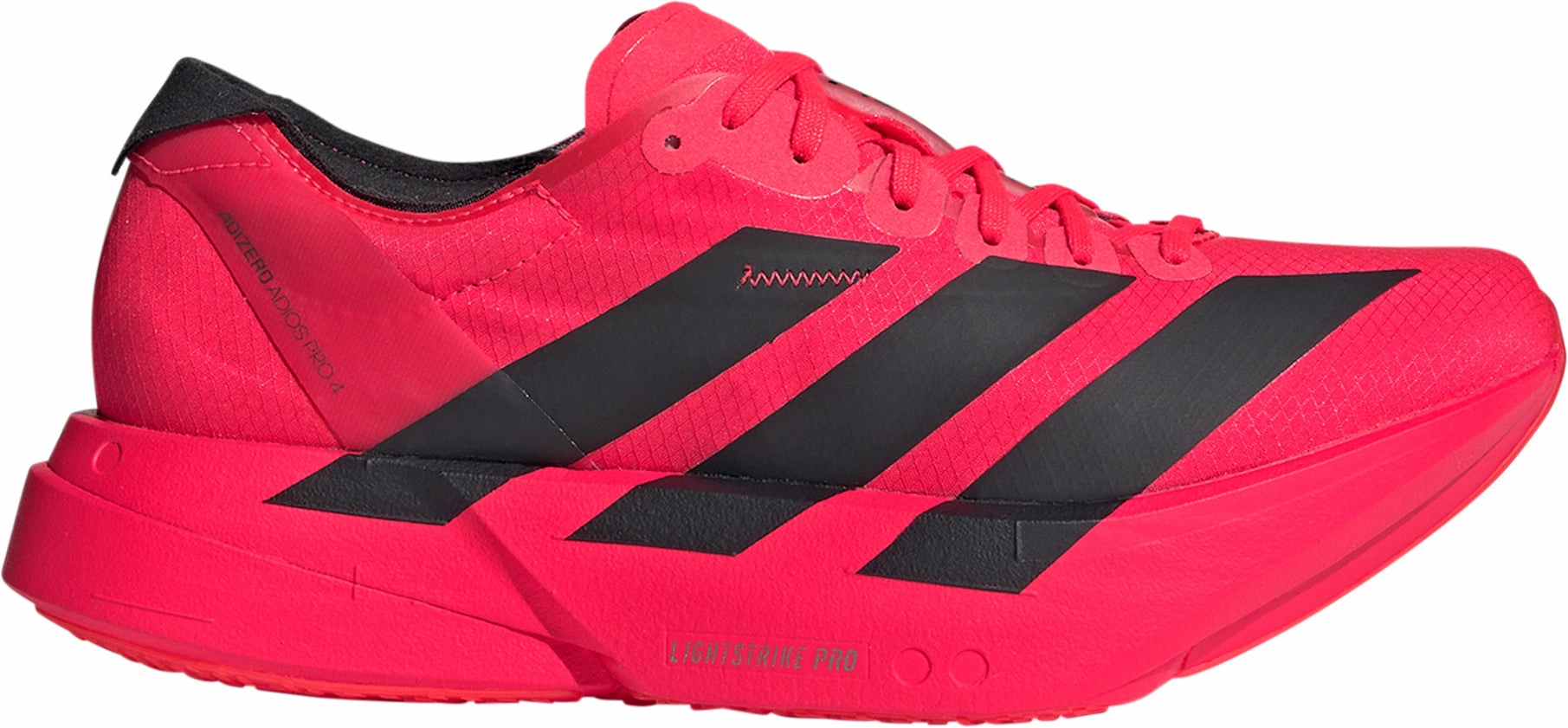 adidas Adizero Adios Pro 4 Womens Running Shoes - Red Asphalt running