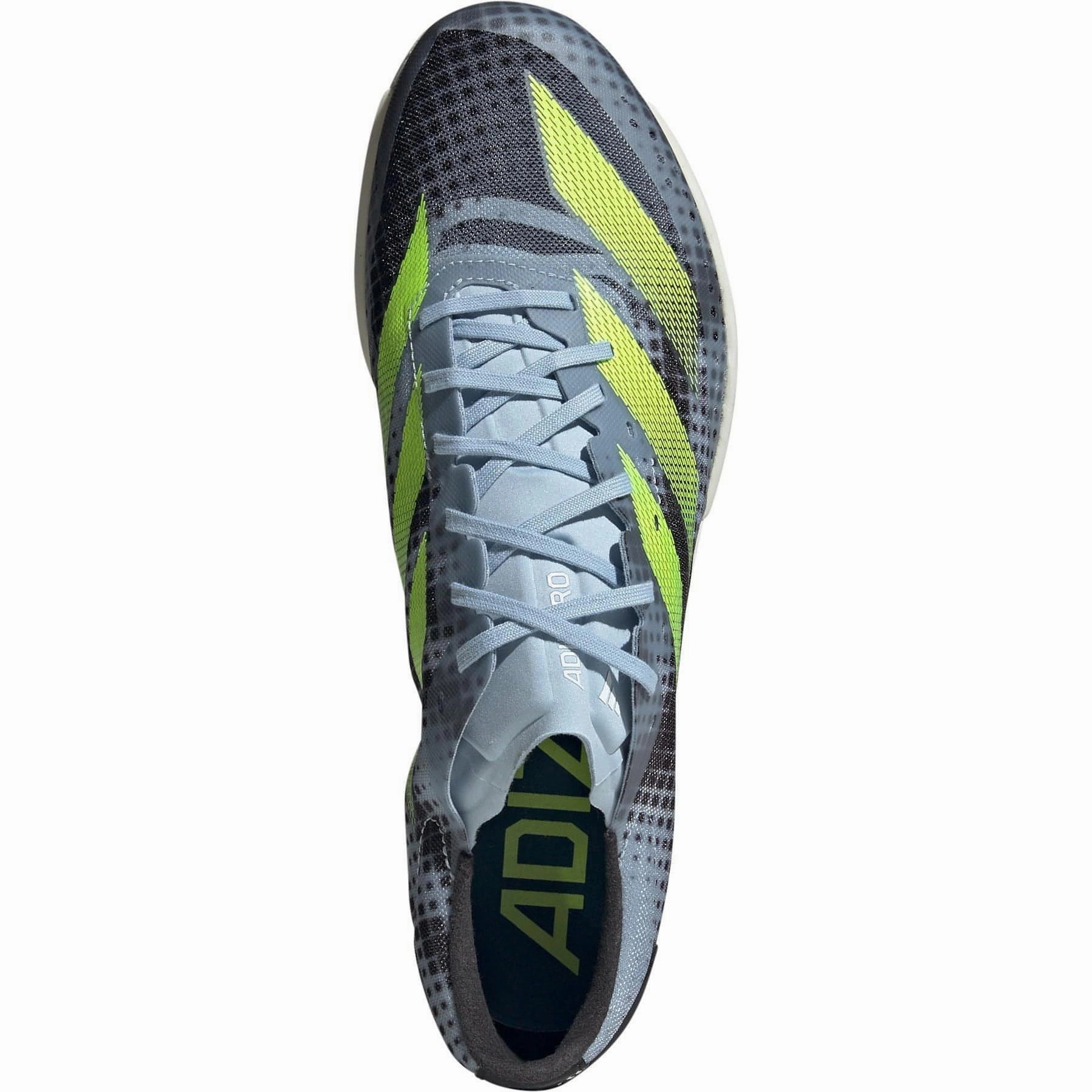 adidas Adizero Ambition Running Spikes - Blue Quick Pivot Breathable Traction