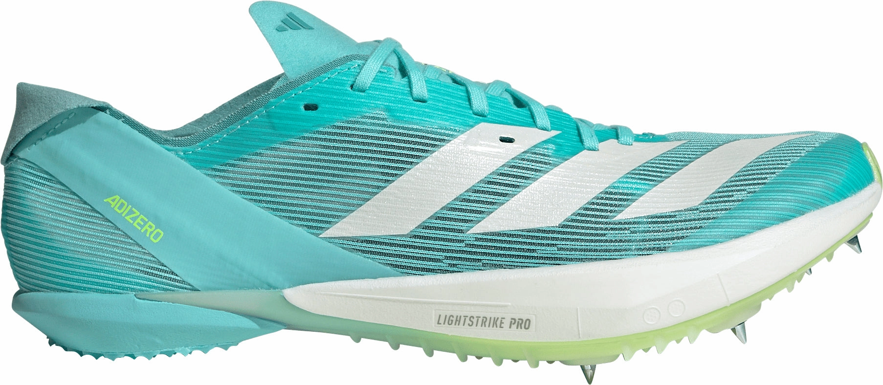 adidas Adizero Ambition Running Spikes - Green Ankle Comfort