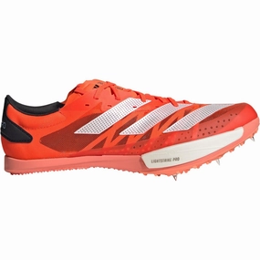 Field Match Firm Hold adidas Adizero Ambition Running Spikes - Red