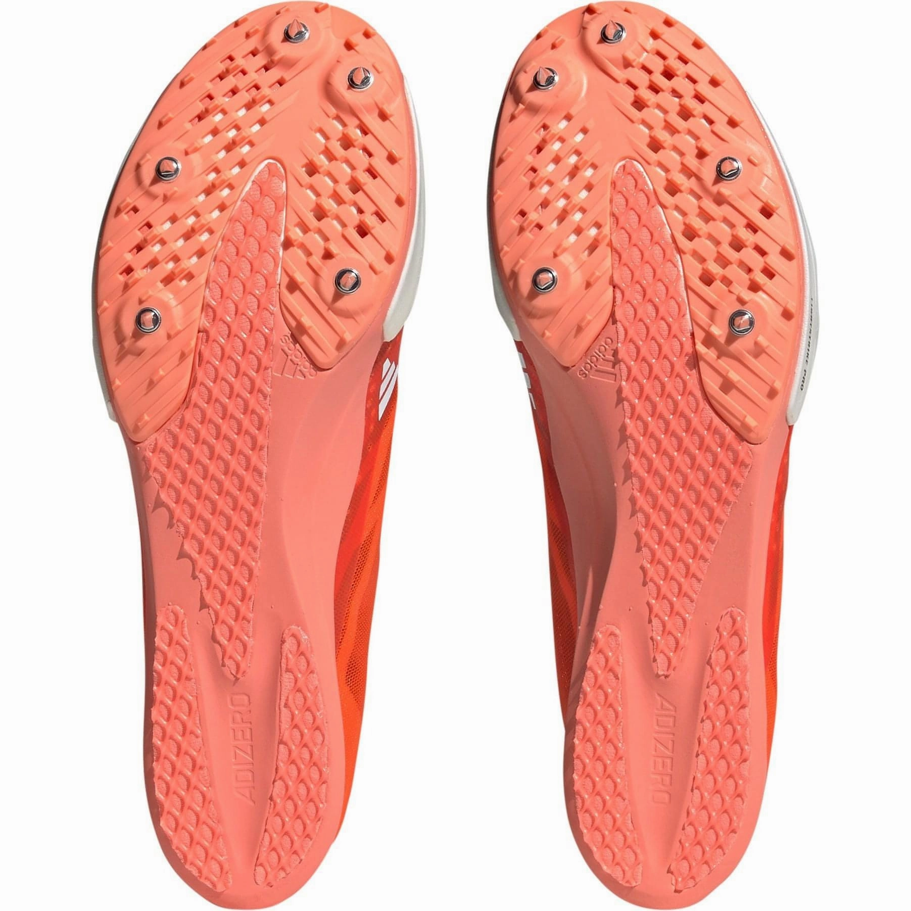 adidas Adizero Ambition Running Spikes - Red Precision Grip Rapid Power