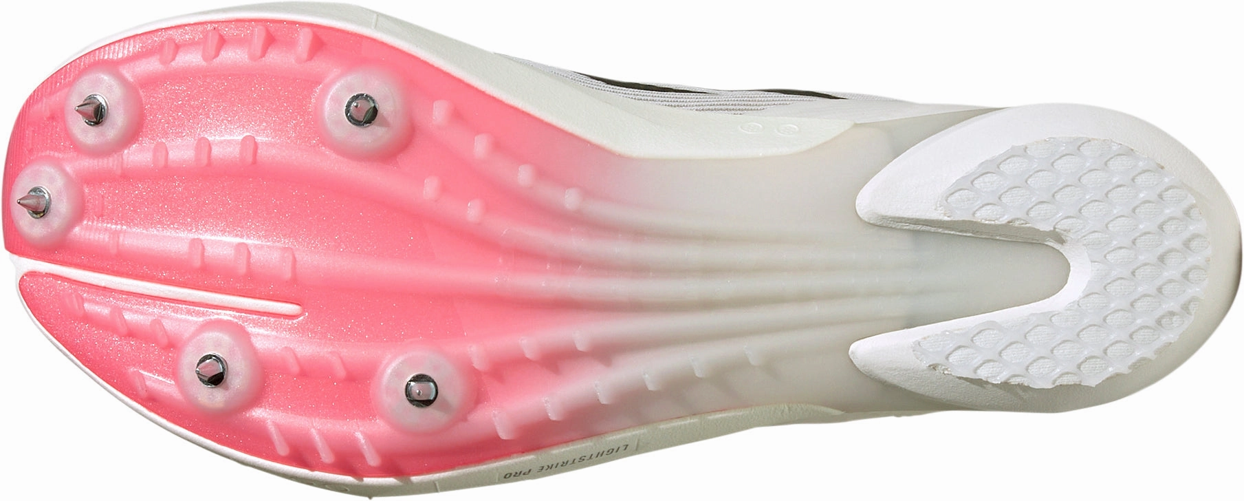 adidas Adizero Ambition Running Spikes - White Skill Game Rotational Grip