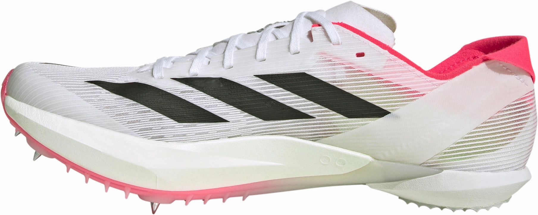 Quick Plant adidas Adizero Ambition Running Spikes - White