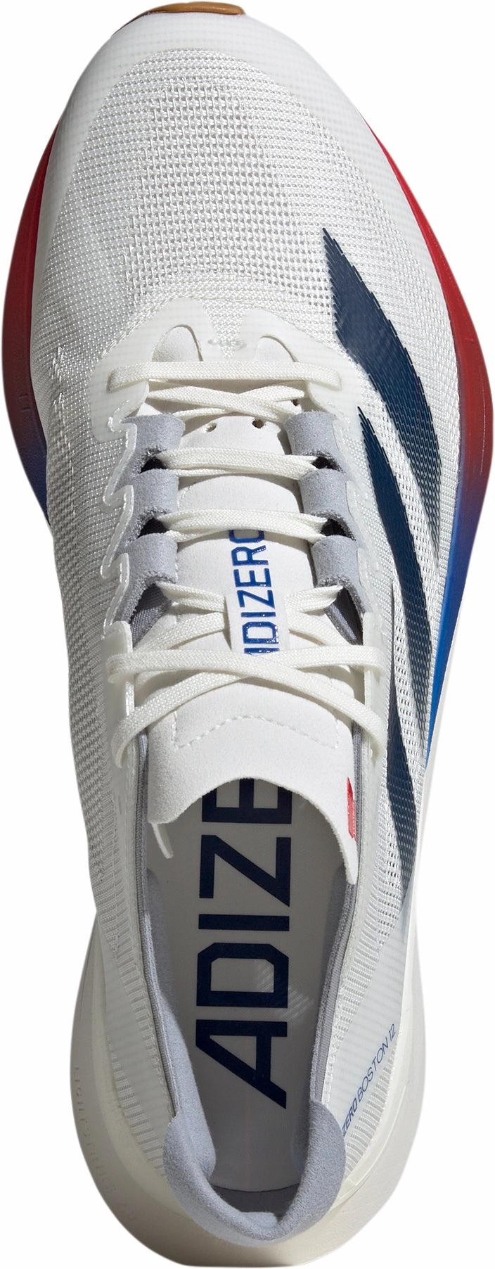 adidas Adizero Boston 12 Mens Running Shoes - White turf shoes