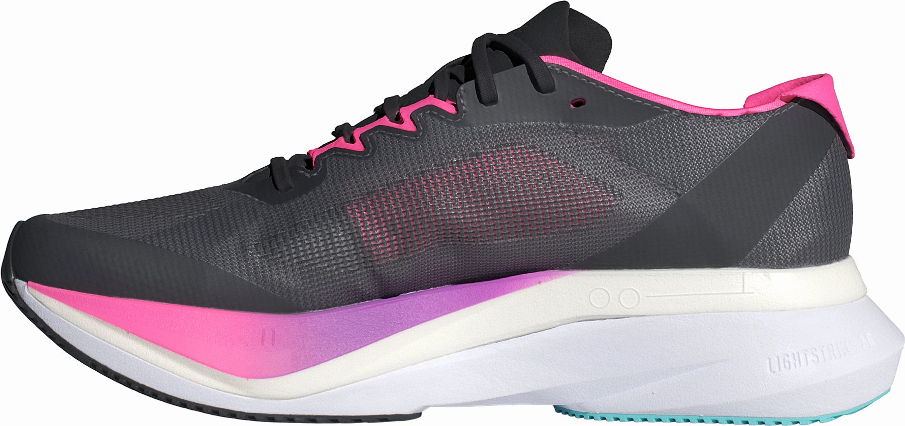 adidas Adizero Boston 12 Womens Running Shoes - Grey customizable running shoes