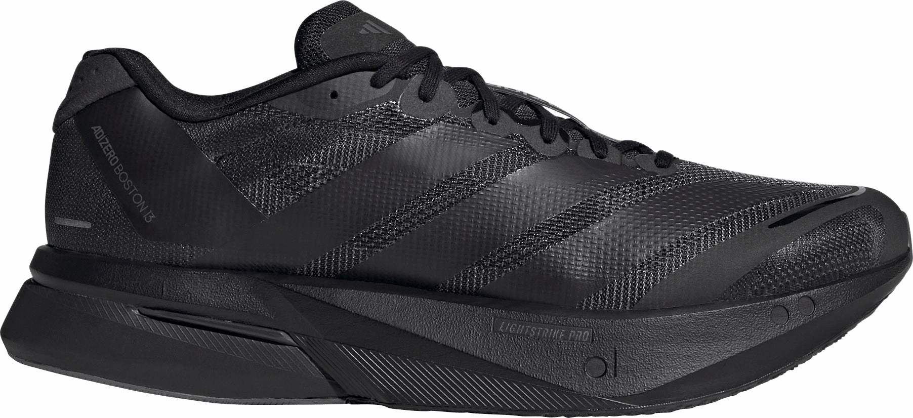 Fabric Upper runners adidas Adizero Boston 13 Mens Running Shoes - Black