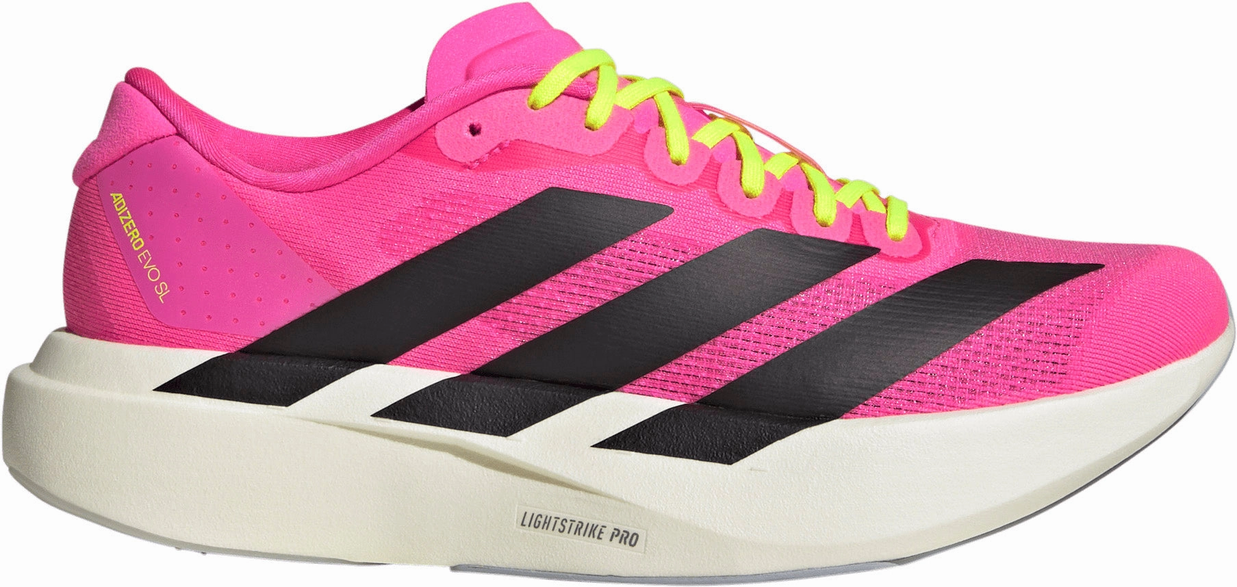 short - distance run mountain - running adidas Adizero EVO SL Womens Running Shoes - Pink