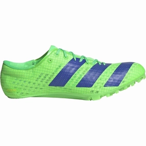 Shin Guard Compatible Classroom kids' shoes adidas Adizero Finesse Running Spikes - Green