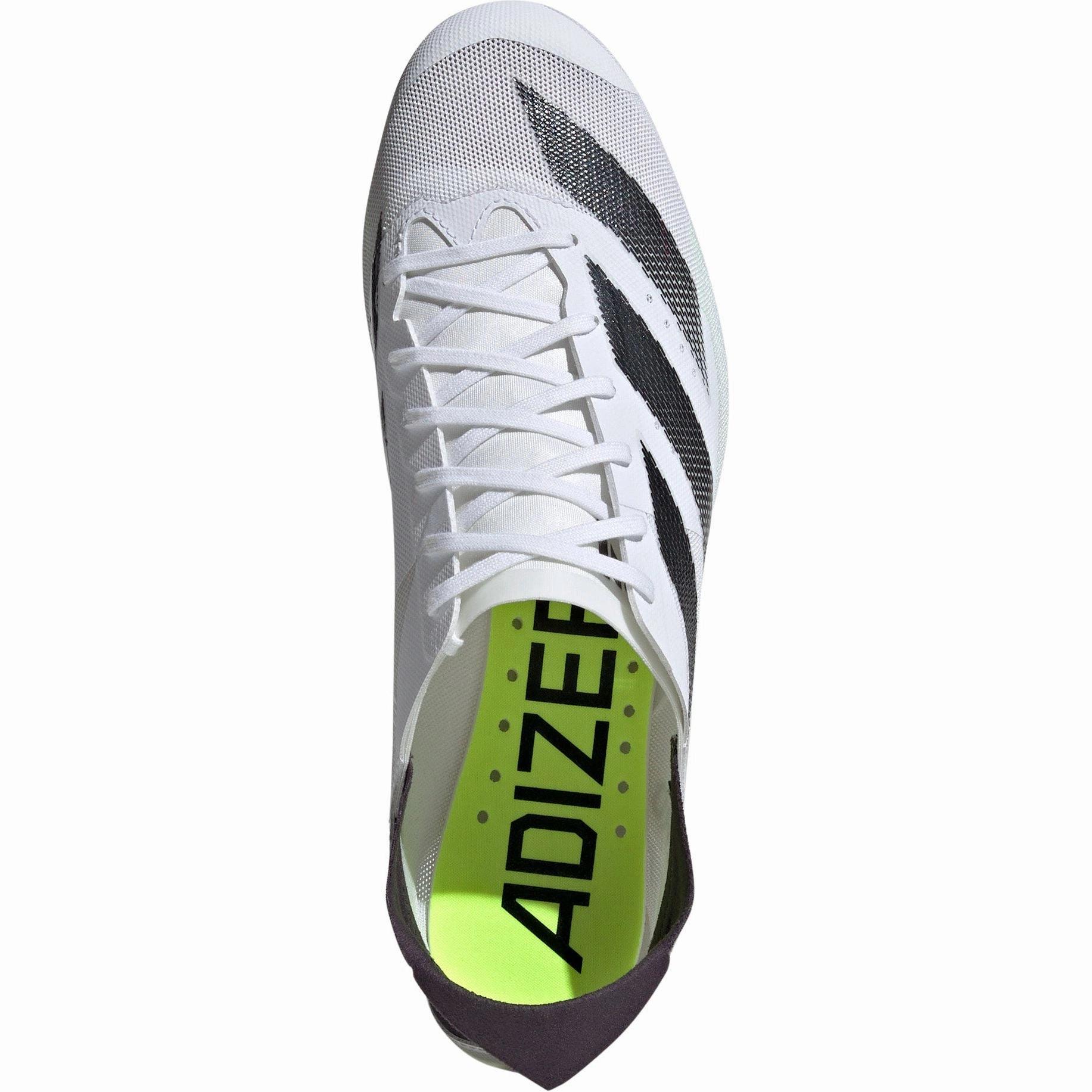 Fit Traction Play Stability adidas Adizero Finesse Running Spikes - White
