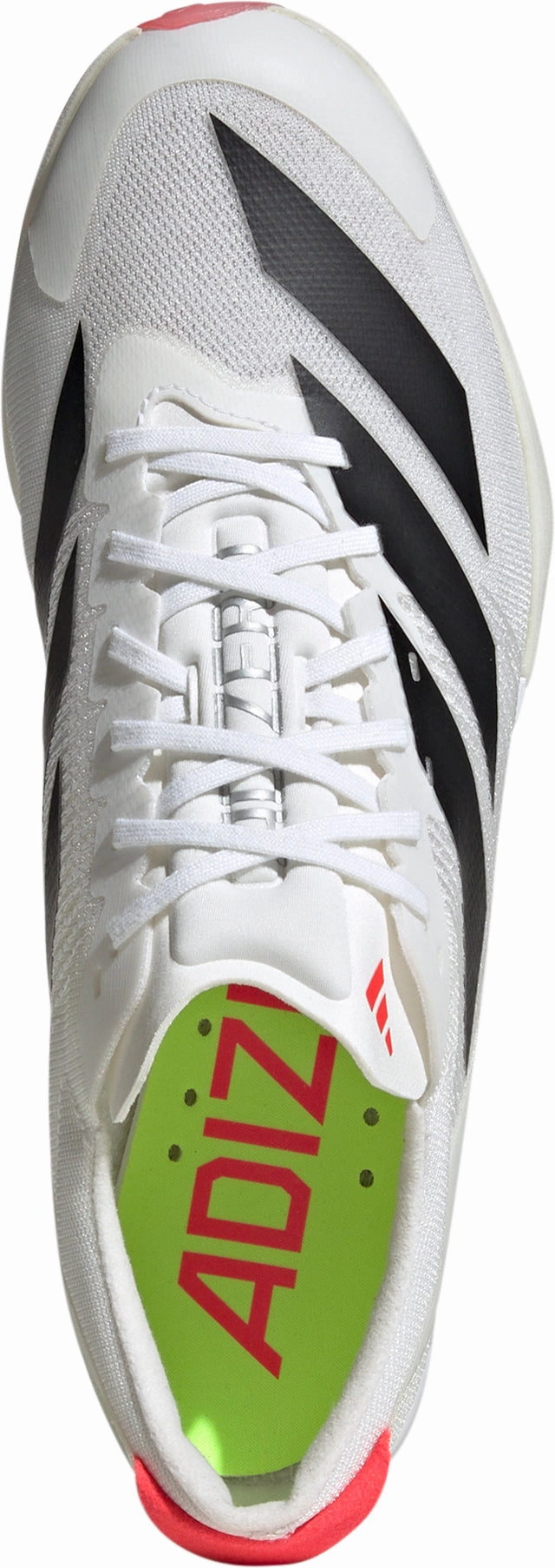 Maximum Durability Daily Training adidas Adizero Finesse Running Spikes - White