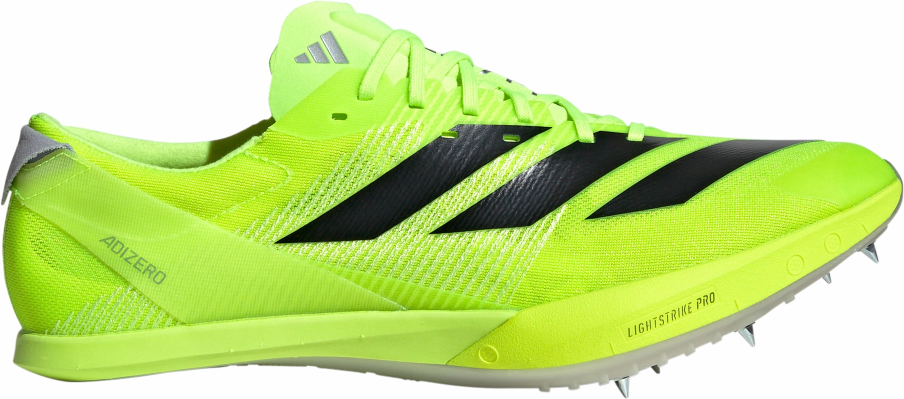 adidas Adizero Finesse Running Spikes - Yellow Foot Recovery Light Structure