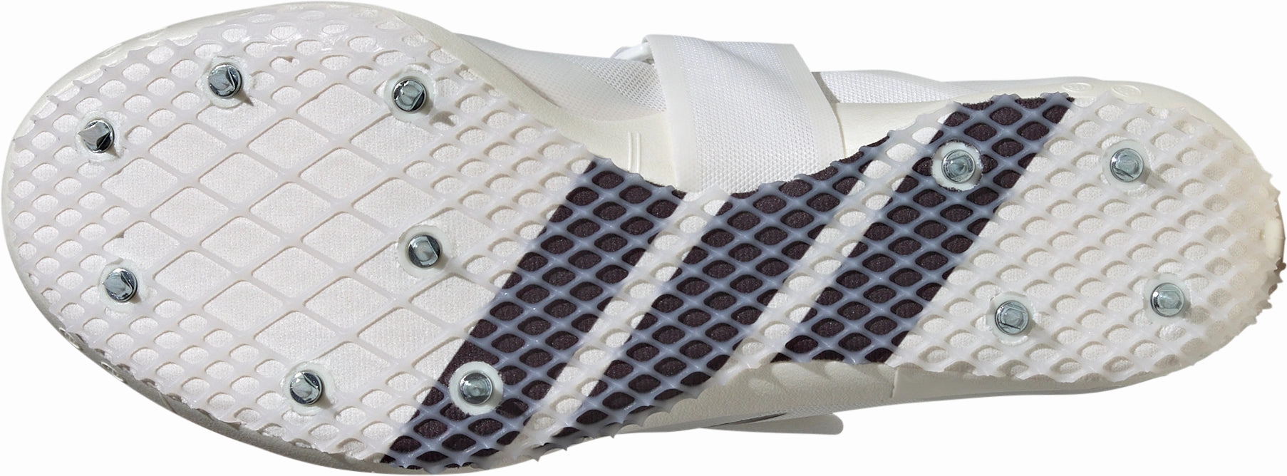 adidas Adizero High Jump Field Event Spikes - White Stable Steps