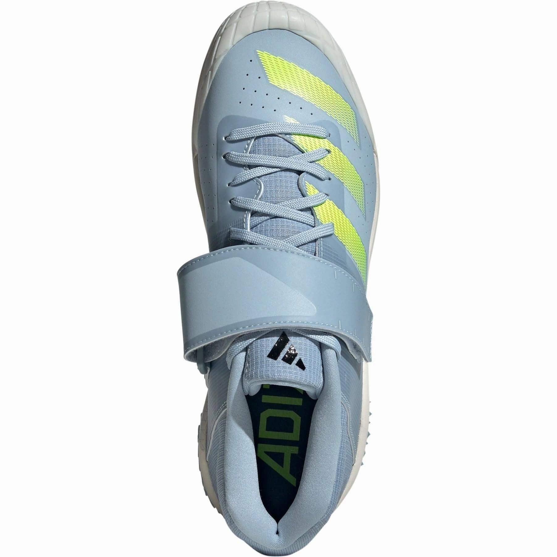 adidas Adizero Javelin Field Event Spikes - Blue Mental Toughness Grip Track