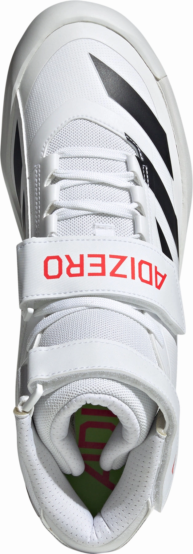 adidas Adizero Javelin Field Event Spikes - White Smart Fit Explosive Steps