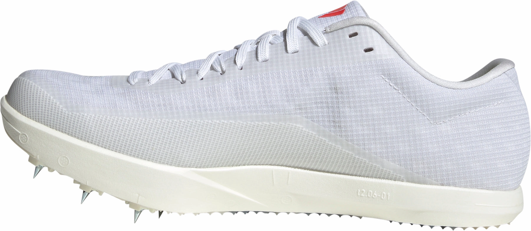 adidas Adizero Long Jump Field Event Spikes - White Touch Zone